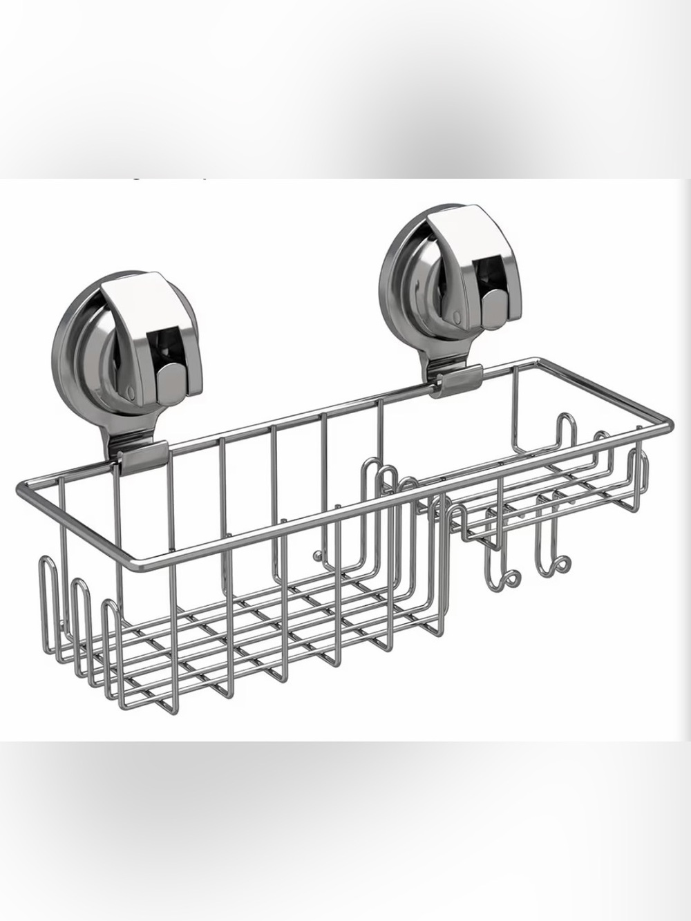 Stainless Steel Suction Cup Shower Caddy